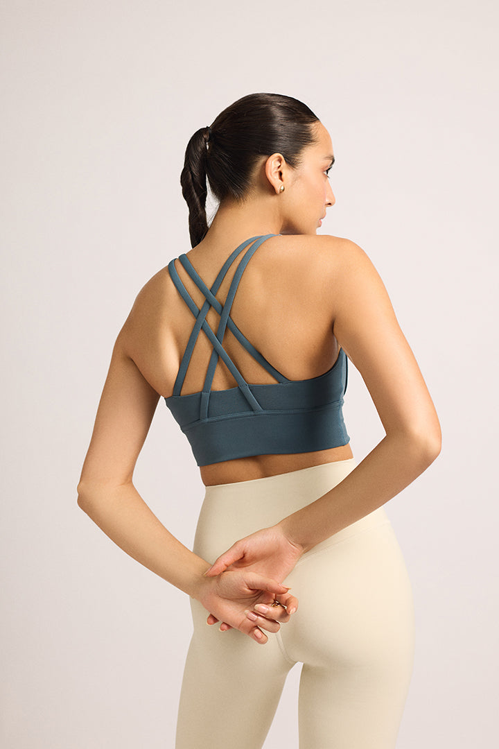 SCULPT CROSS BACK SPORTS BRA