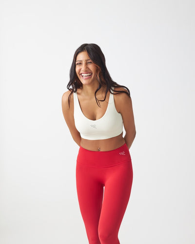 FLOW LEGGINGS - Red / XS-S