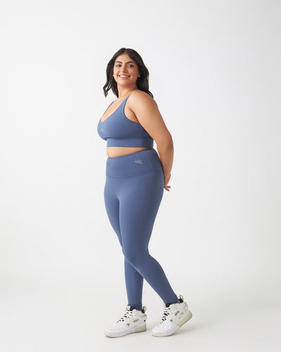 FLOW LEGGINGS - Ink Blue / XS-S