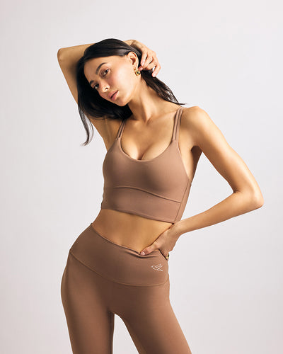 ALIGN SPORTS BRA - Cocoa / XS-S