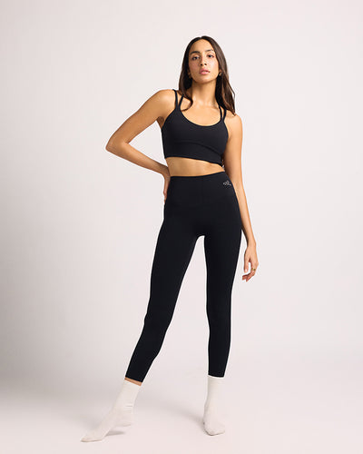 FLOW LEGGINGS - Black / XS-S