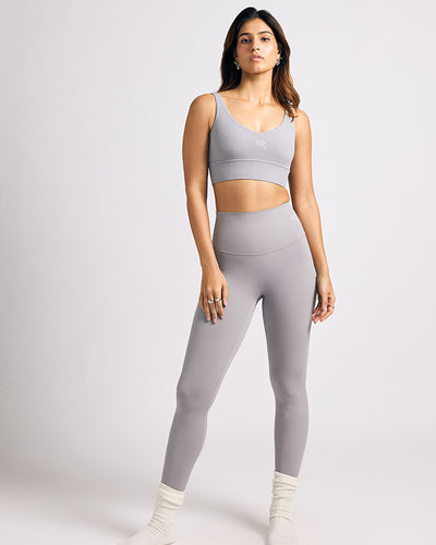 MADE FOR YOU SPORTS BRA - Grey / S