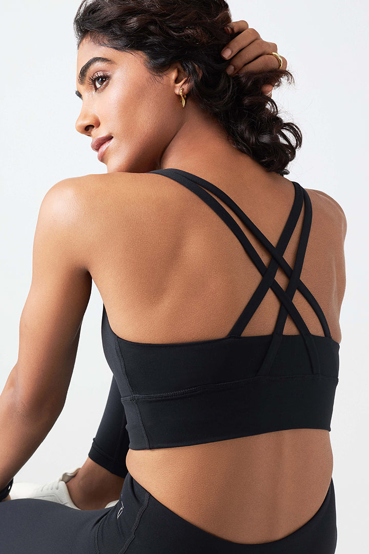 CROSS BACK SPORTS BRA